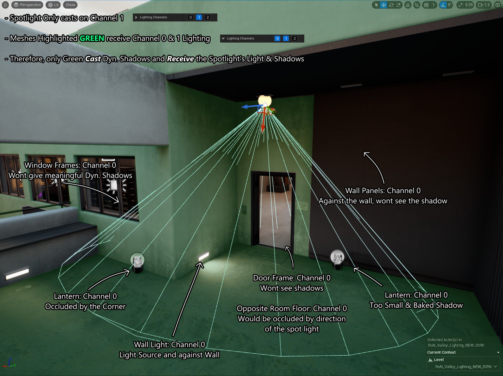 Lighting Channel Default State