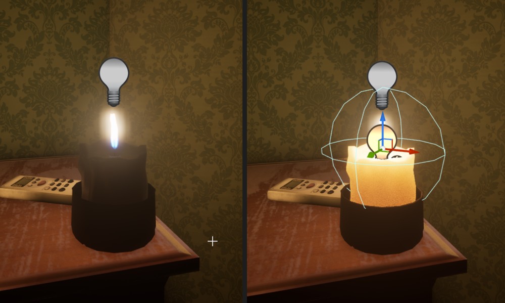 Candle and Subsurface Scattering