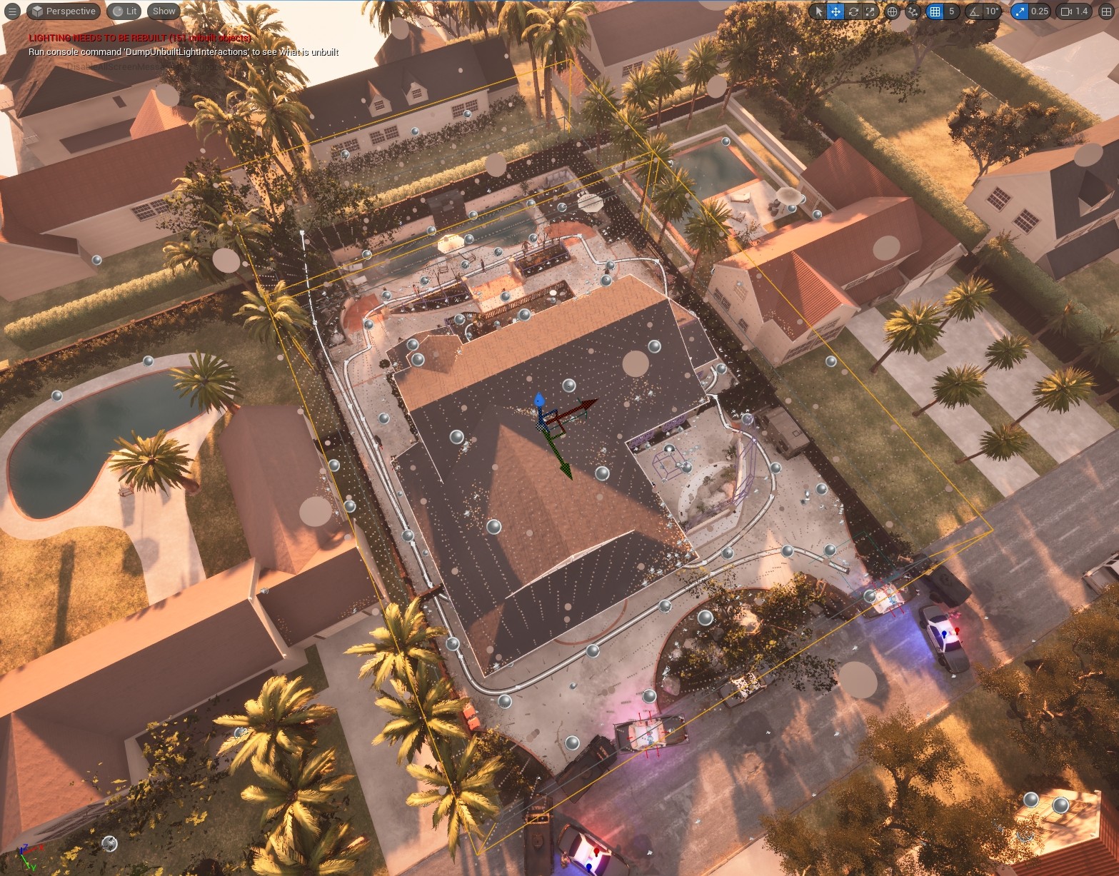 Cell Density Around LIV