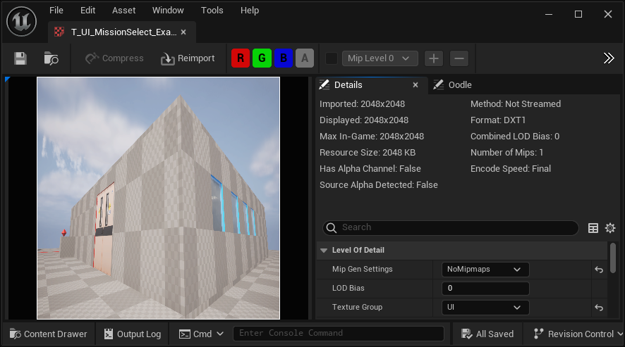 Texture Settings